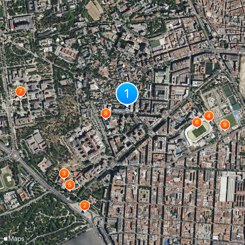 Universidad CEU San Pablo Mapa