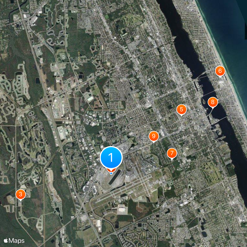 Motorsports Hall of Fame of America Mapa