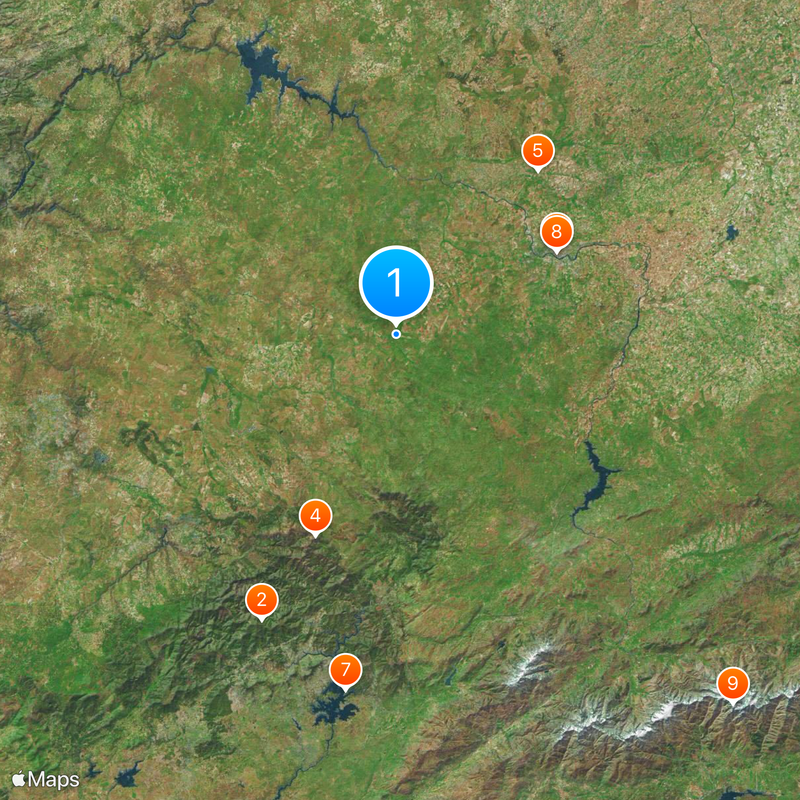 Province of Salamanca Map