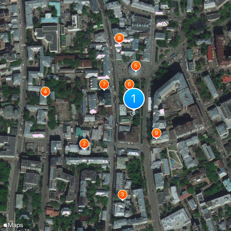 Novokuznetskaya Map