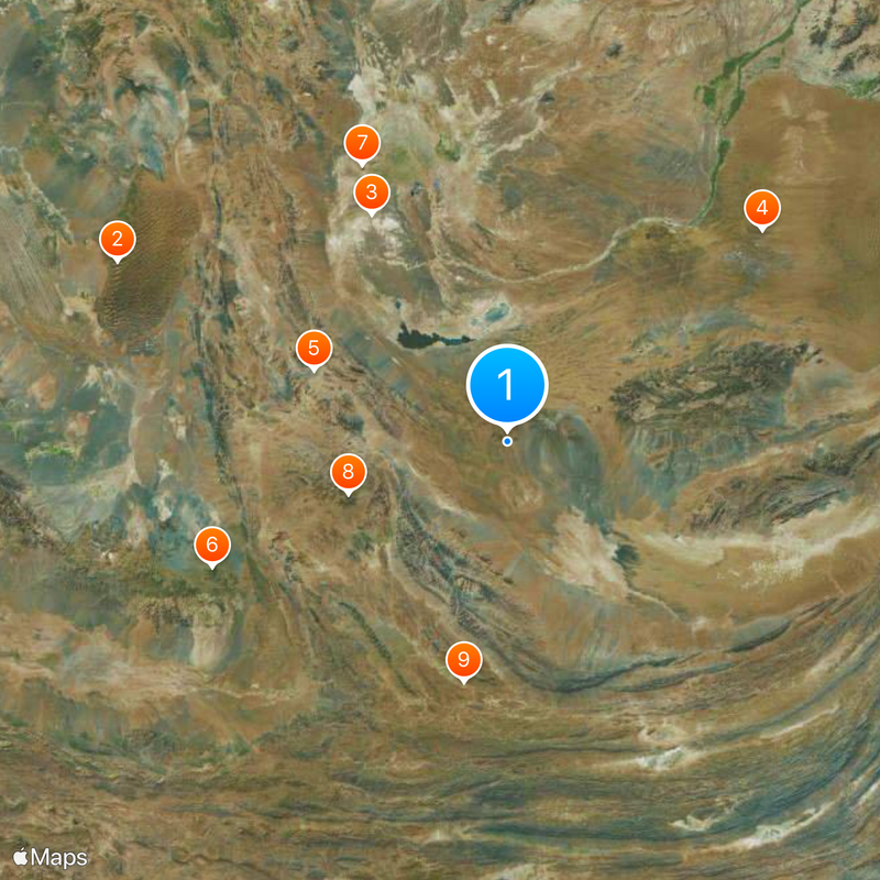 Reko Diq Mine Map