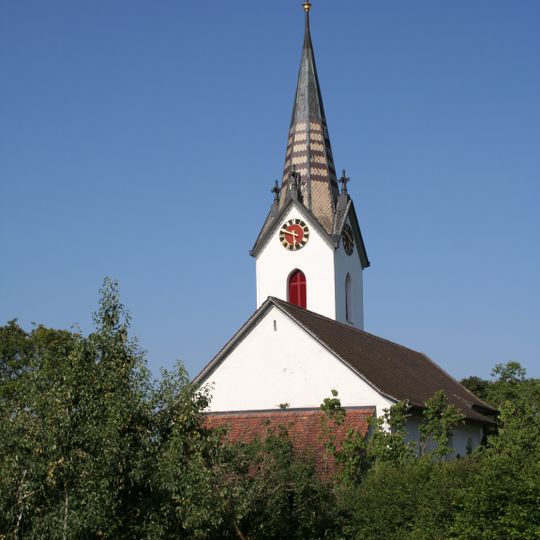 Reformed church with rectory