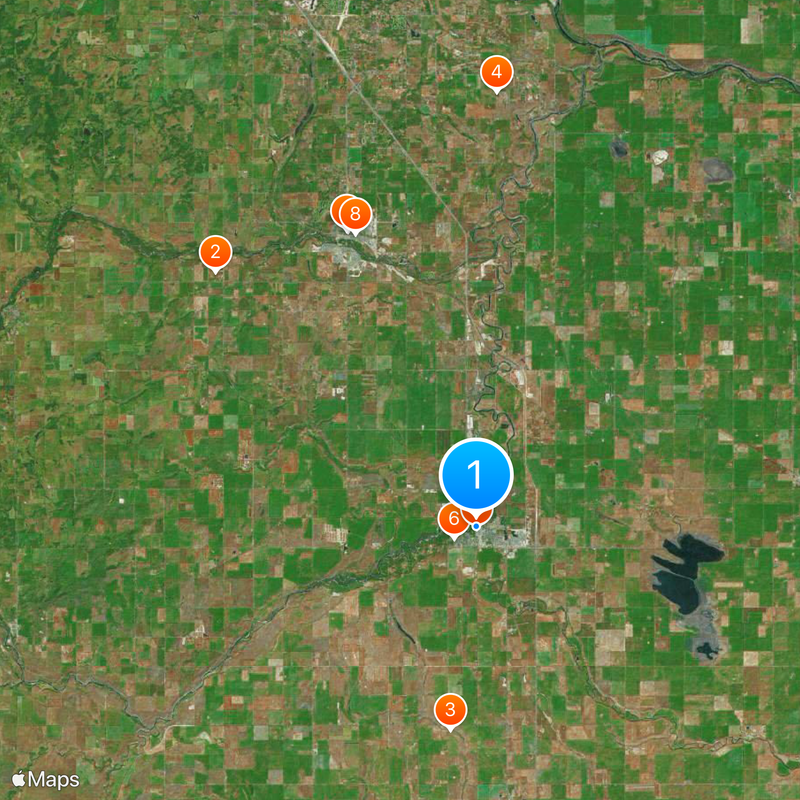High River Map