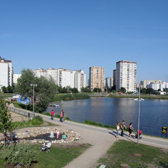 Park nad Balatonem w Warszawie