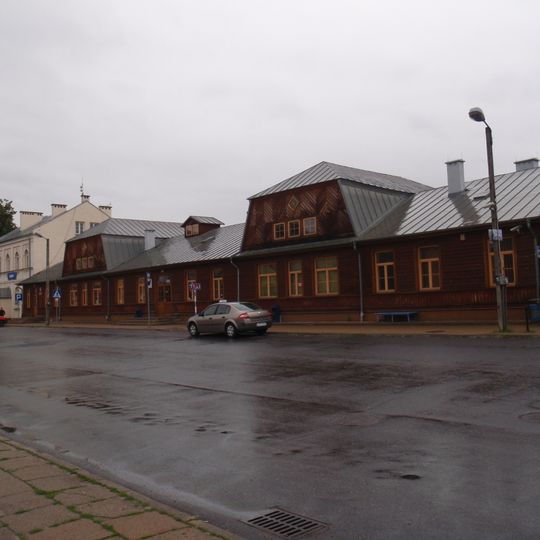 Dworzec, mur.-drewn.