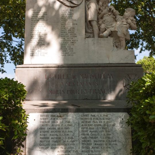 Marseillan war memorial