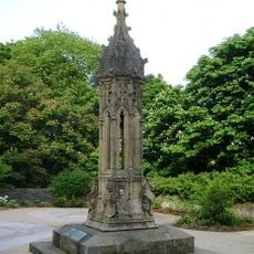 Turret From Houses Of Parliament In Gardens Of Clitheroe Castle