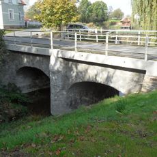 Stone bridge of road III/12530 over the Onomyšlský potok in Žíšov