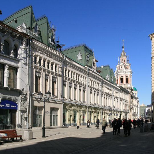 Торговые ряды Заиконоспасского монастыря