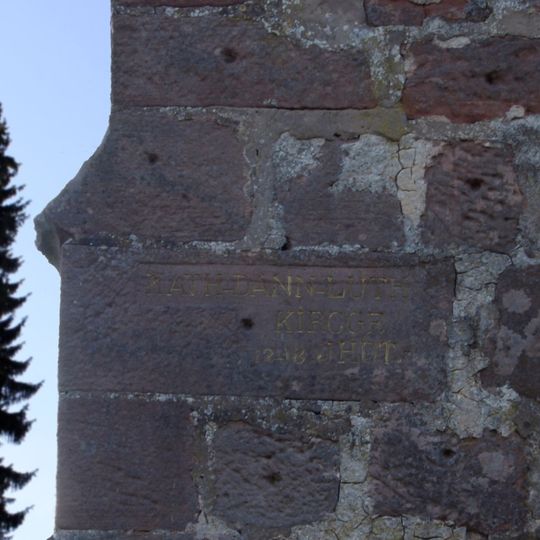 Ritterstein 137 "Kath. dann Luth. Kirche"