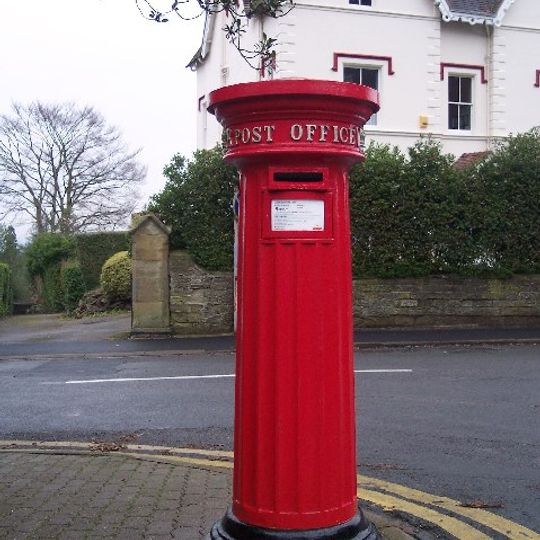 Pillar Box At Junction Of Orchard Road And Priory Road