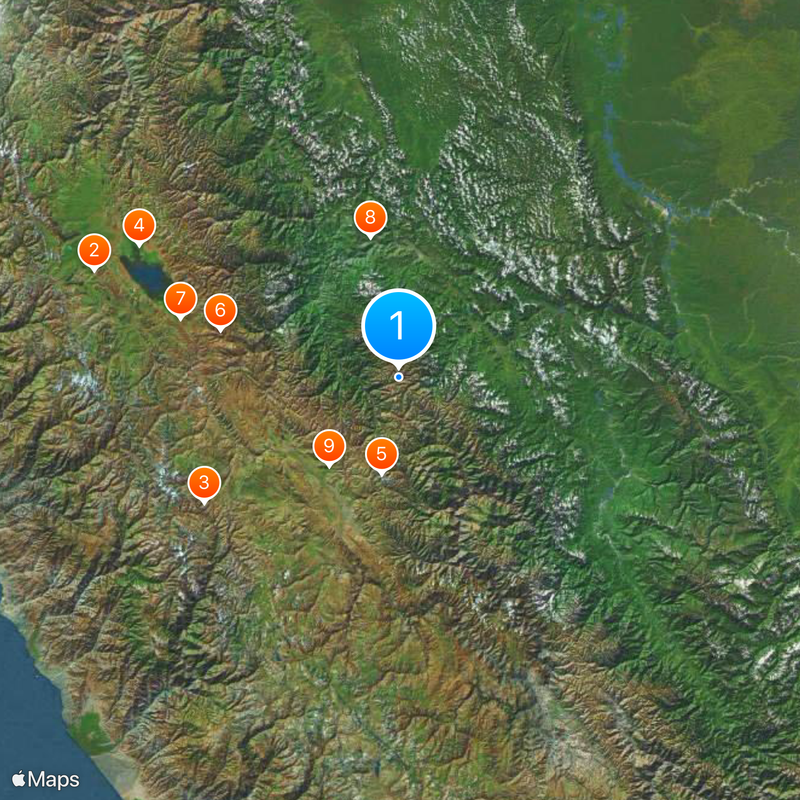 Departamento de Junín Mapa