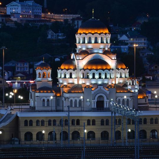 Cerkiew Obrazu Chrystusa Zbawiciela Nie Ludzką Ręką Uczynionego w Soczi