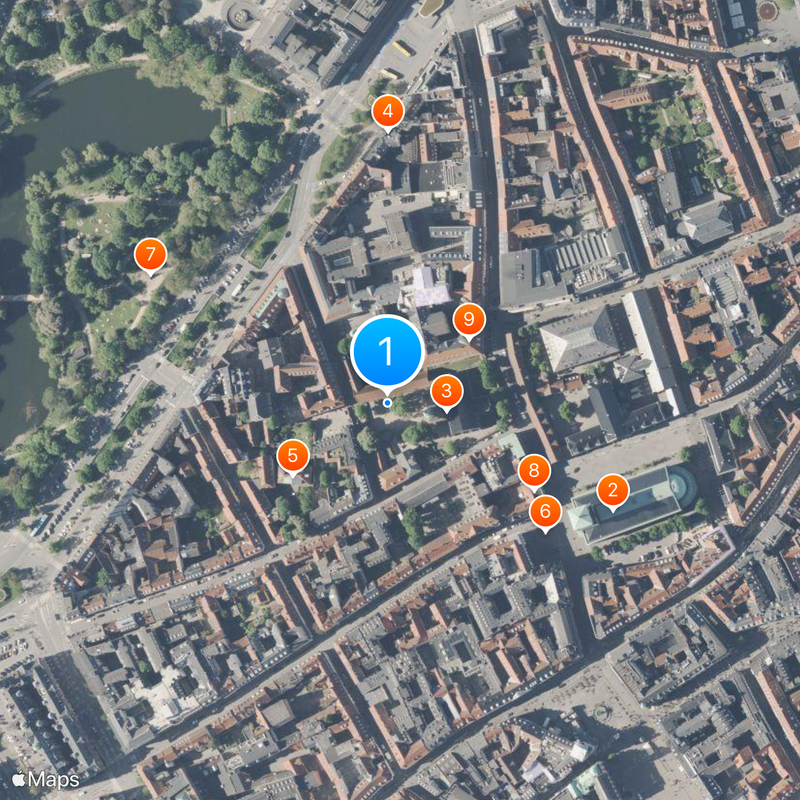 Copenhagen metropolitan area Map