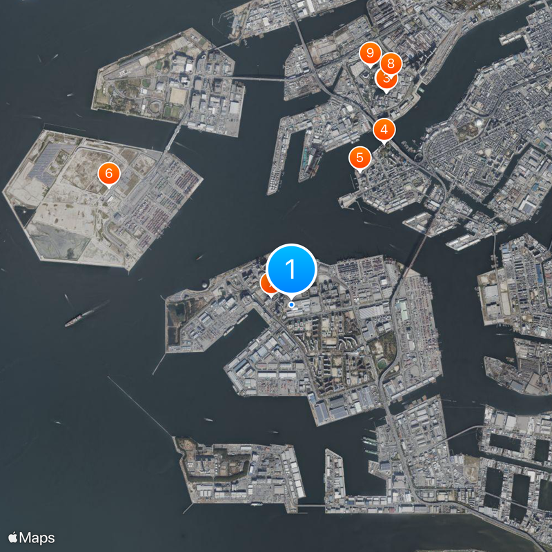 Intex Osaka Map