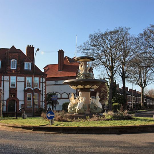 Fountain At The Junction With Salisbury Street
