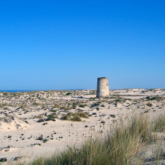 Paisaje de la Defensa Litoral en Doñana
