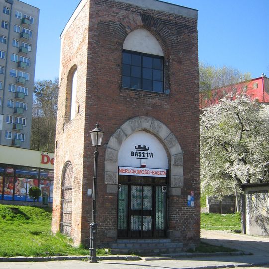 Tower of the Salvator church in Gdańsk