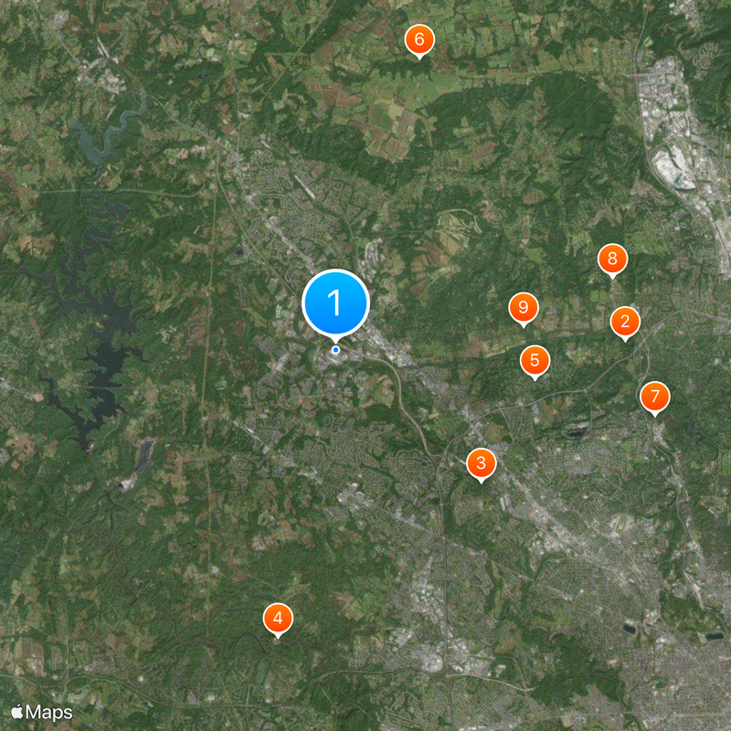 Owings Mills Mall Map