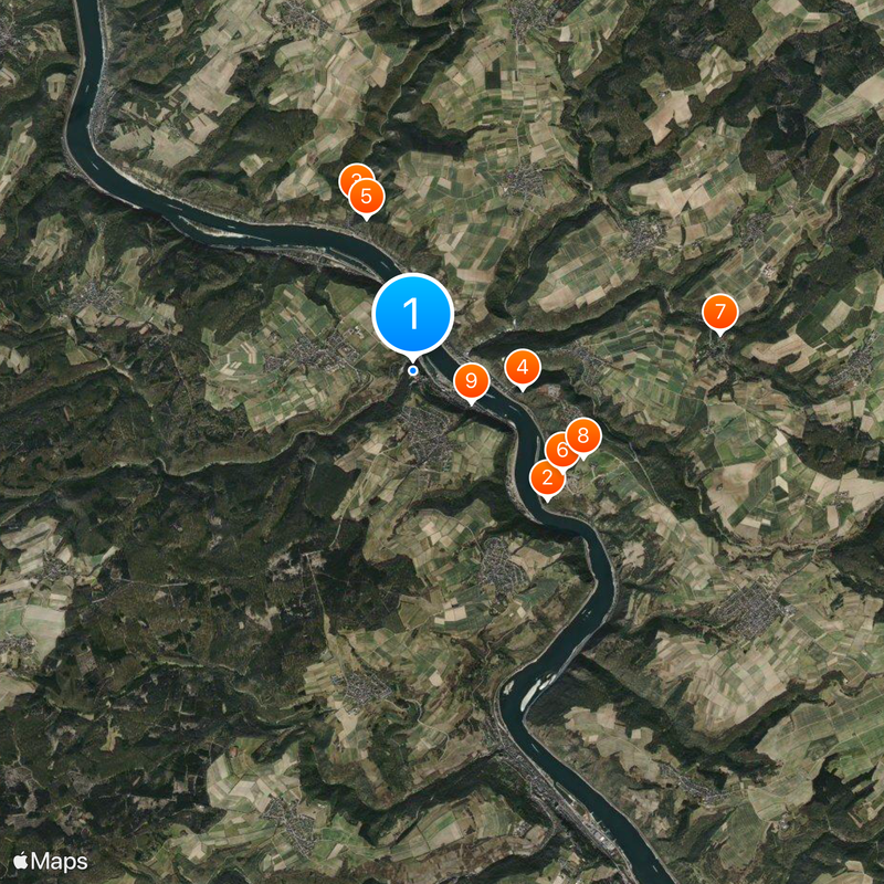 Rheinfels Castle Mappa