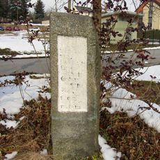 Wegestein Klosterstraße, Ecke Hainmühlenweg