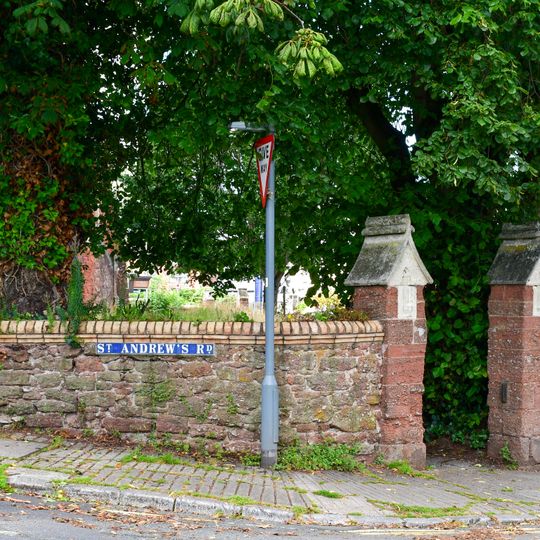 Walls, Gate Piers And Gates To Parish Church Of St Andrew