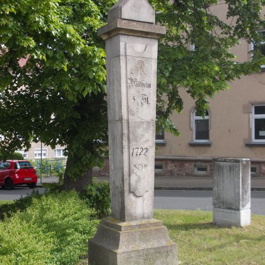 Polish-Saxon Post Milestone Nossen
