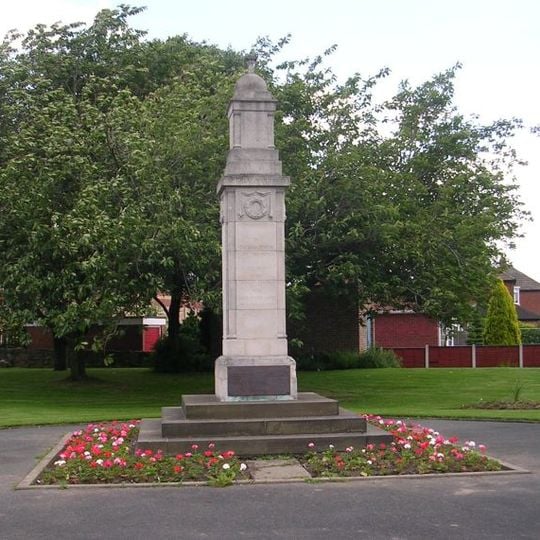Oulton War Memorial, West Yorkshire