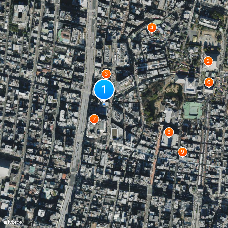 Asakusa Engei Hall Mapa