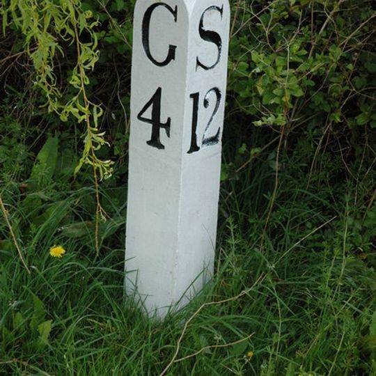 Milepost At National Grid Reference So 796 137