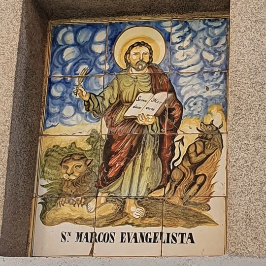 Ceramic panel of Saint Mark