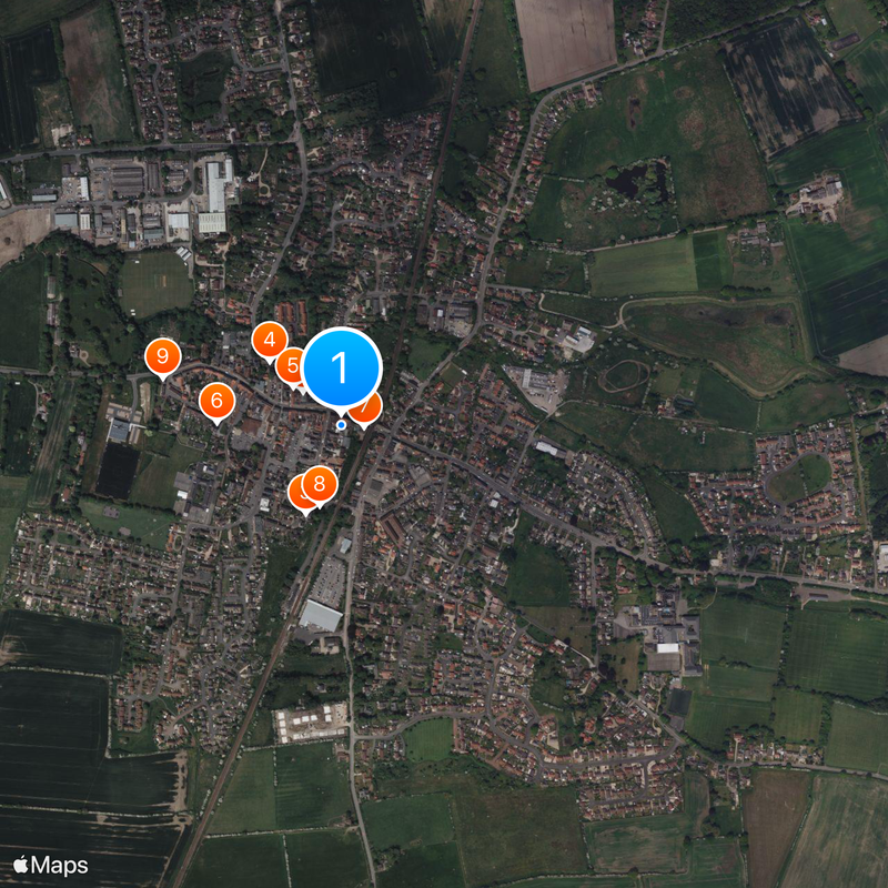 Market Rasen Map