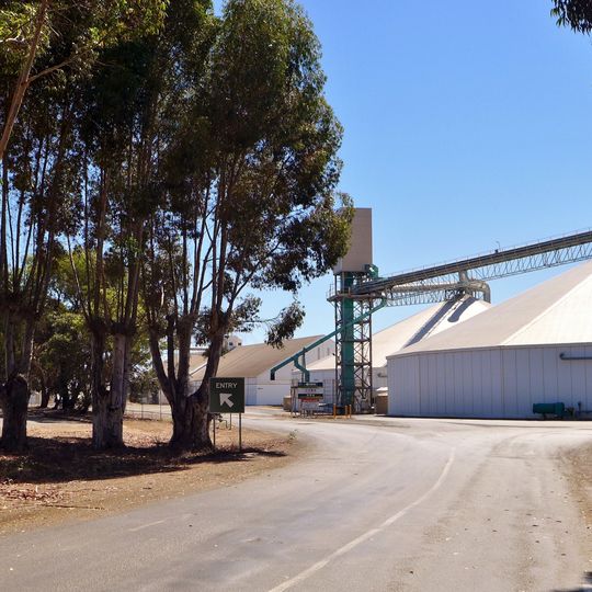 Borden grain receival point