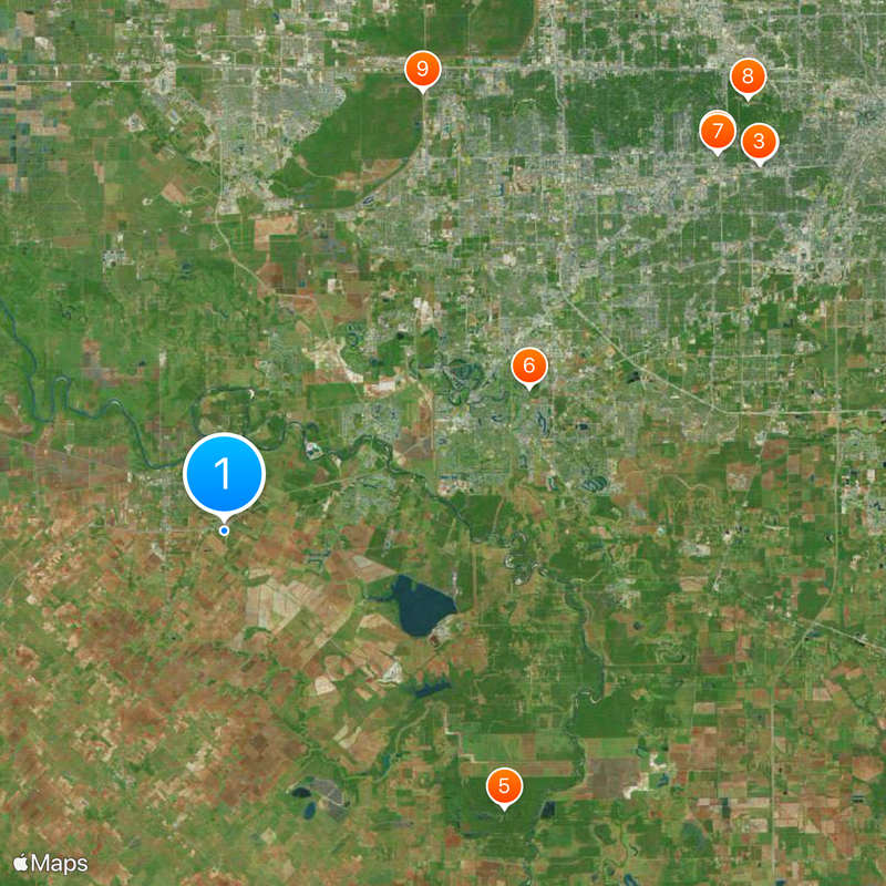 Fort Bend County Map