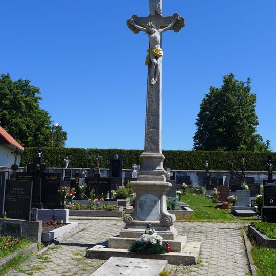 Hřbitovní kříž v Krasonicích