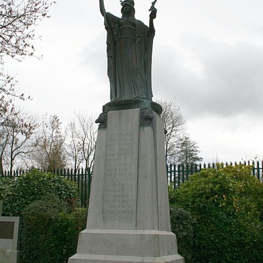 Morley War Memorial, Scatcherd Park
