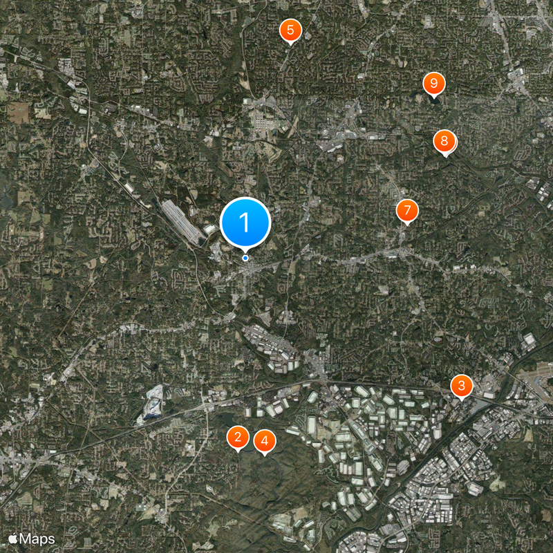 Austell Map