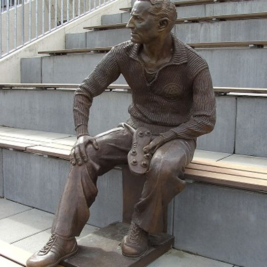 Statue of Adolf Dassler