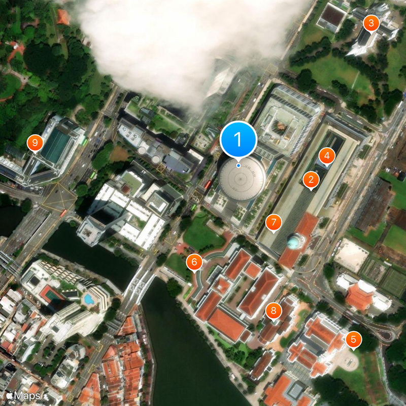 Supreme Court of Singapore Mappa