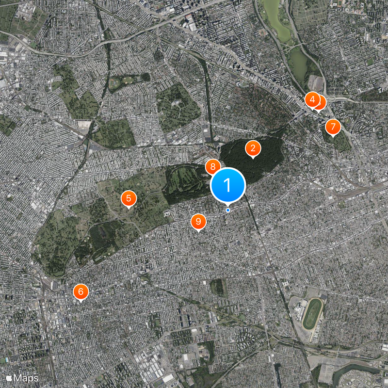 Woodhaven Map