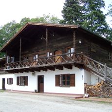 Blockbau-Obergeschoss eines ehemaligen Bauernhauses