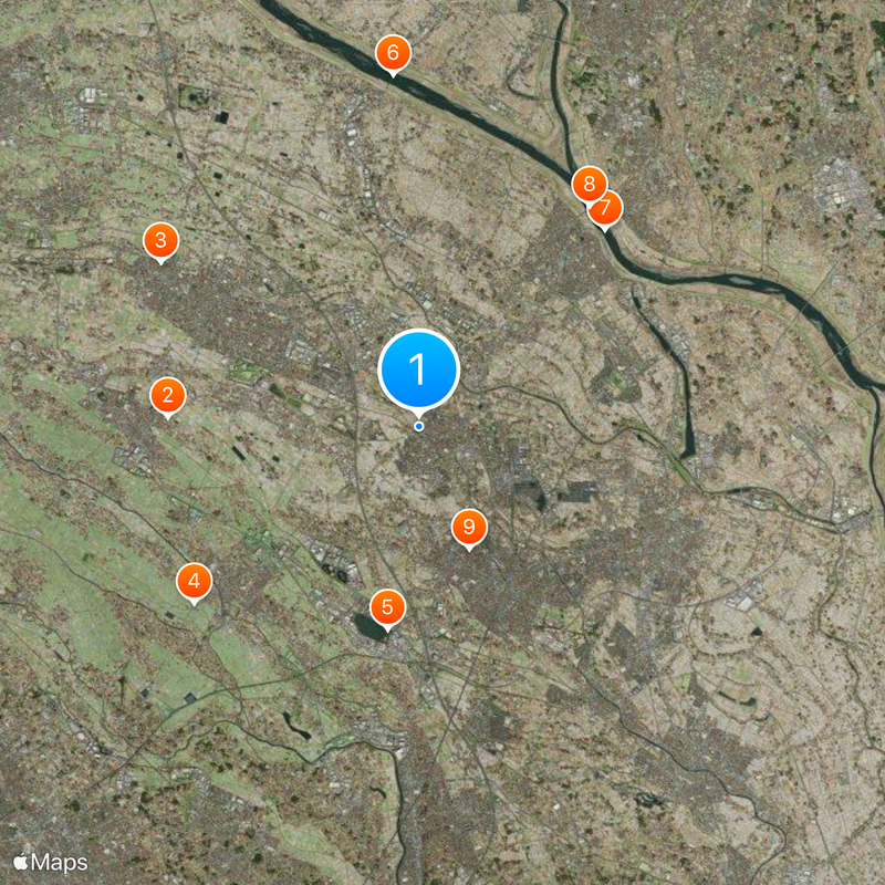 Washinomiya Shrine Mappa