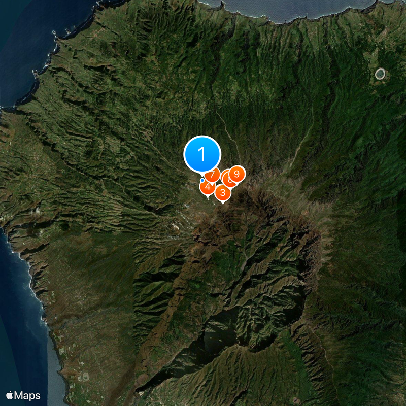 Roque de los Muchachos Observatory Map