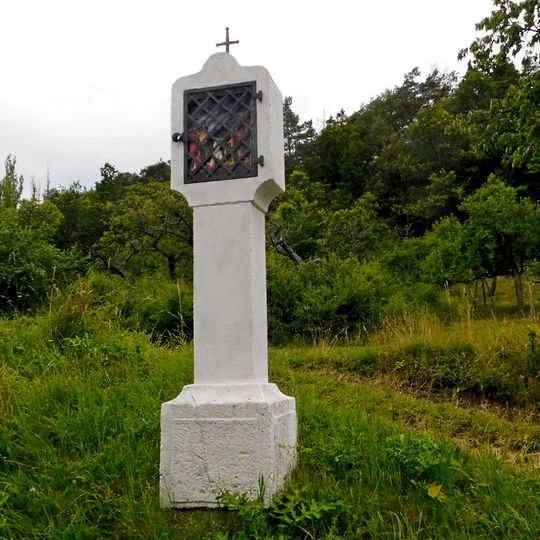 Desáté zastavení křížové cesty u Valče