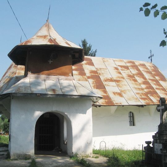 Wooden church in Todirești, Suceava