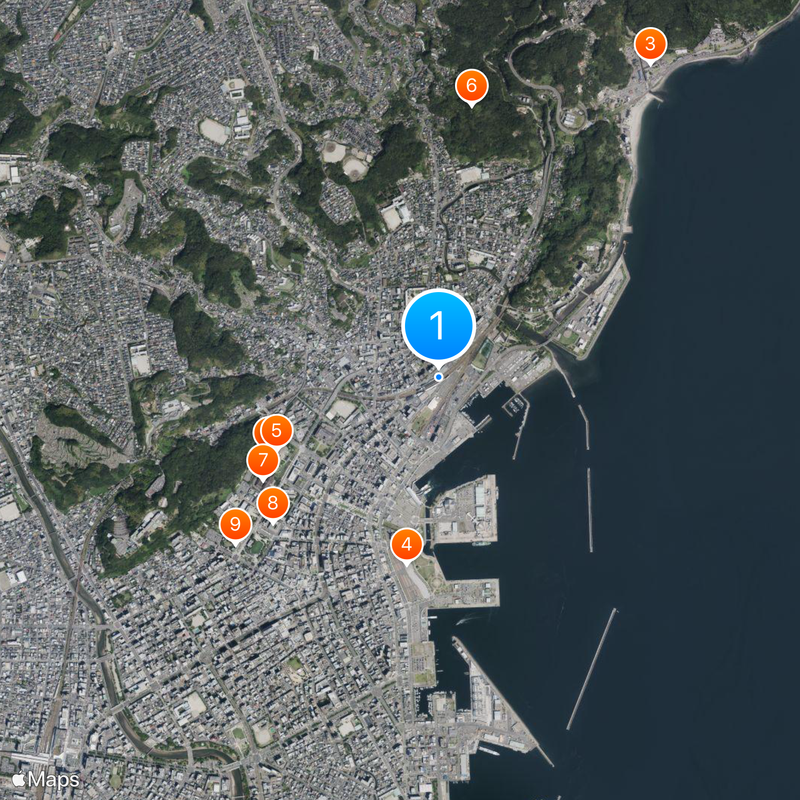 Kagoshima Station Map