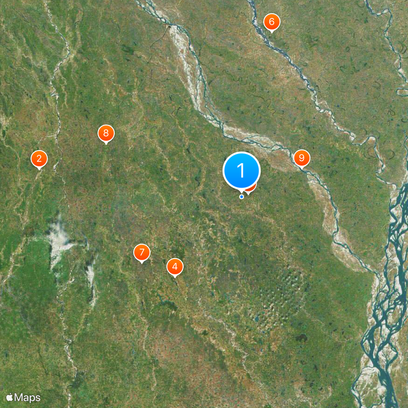 Begum Rokeya University, Rangpur Map