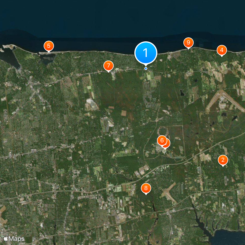 Wardenclyffe Tower Mappa