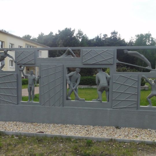 Bildwand „Sport“ Lutherstraße