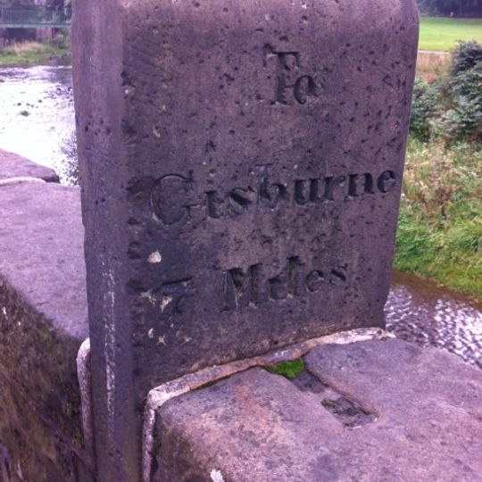 Milestone Opposite 129 Gisburn Road